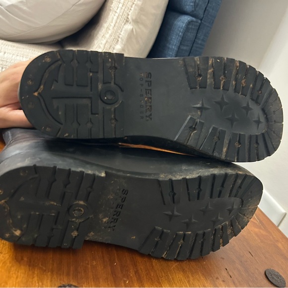 Sperry Walker Fog Rainboots Sz 10 - Picture 7 of 9